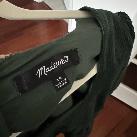 Madewell mini corduroy dress - Size 14 - Picture 2 of 3